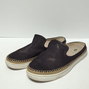 UGG Caleel Espadrille Mule 11M Black Style:1010102